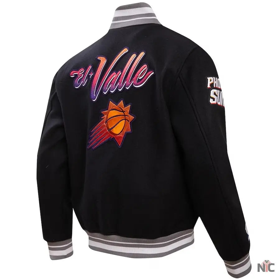 Phoenix Suns 2024 City Edition Full-Zip Varsity Jacket