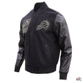 Phoenix Suns Gold Stitch Black Varsity Jacket