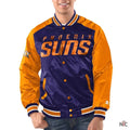 Phoenix Suns Renegade Purple And Orange Satin Jacket