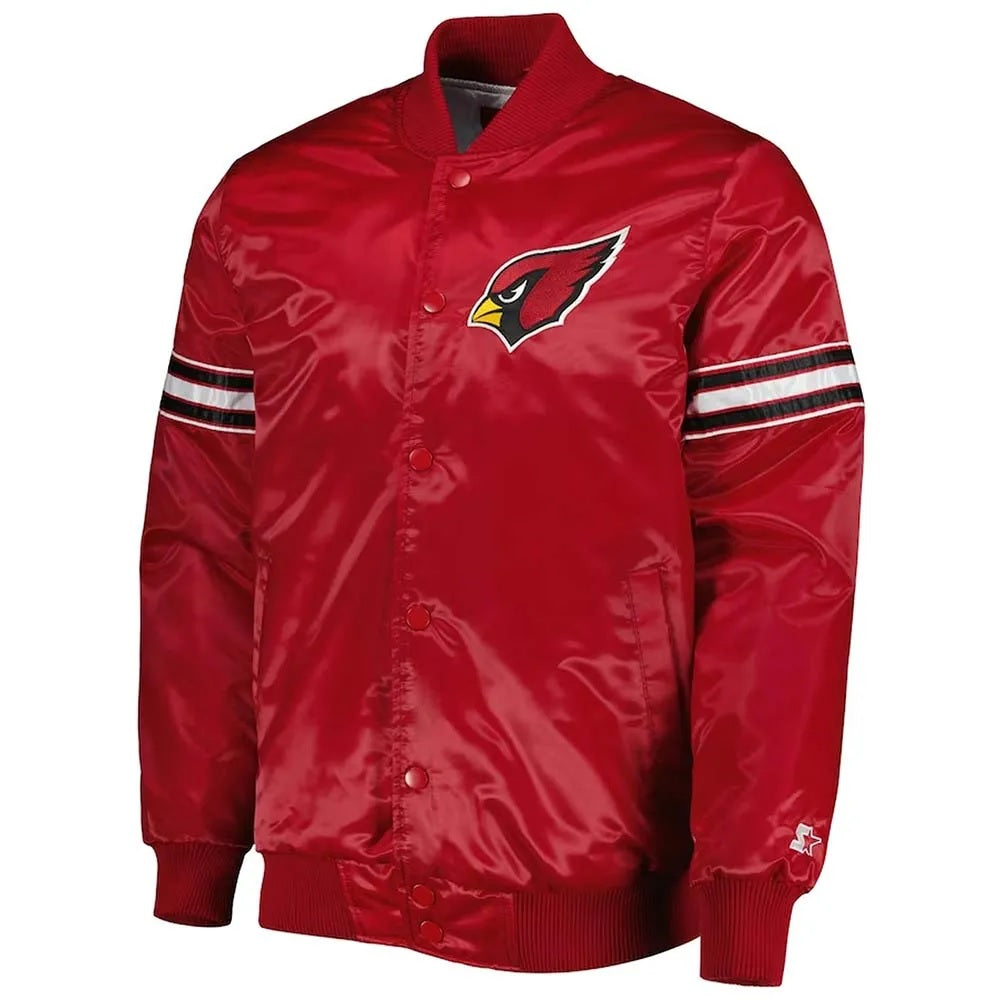 Pick and Roll Arizona Cardinals Satin Jacket
