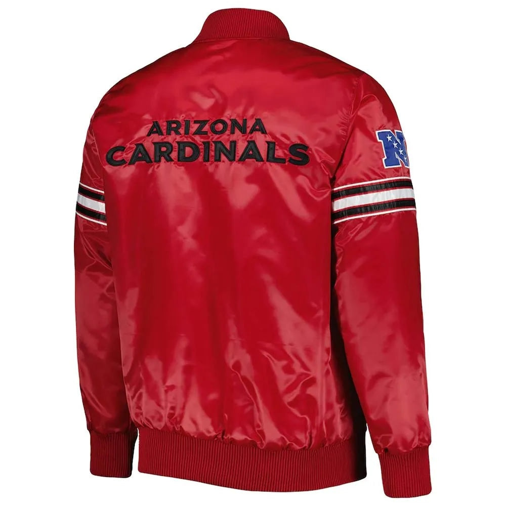 Pick and Roll Arizona Cardinals Satin Jacket