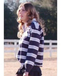 Plathville Teegan Nichols Striped Rugby Shirt