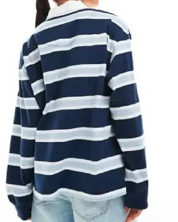Plathville Teegan Nichols Striped Rugby Shirt