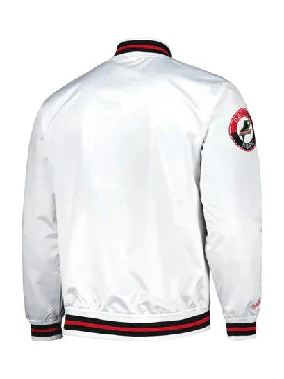 MLS FC Dallas Burn City White Varsity Jacket