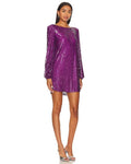 Price Is Right 2026 Amber Lancaster Purple Sequin Dress