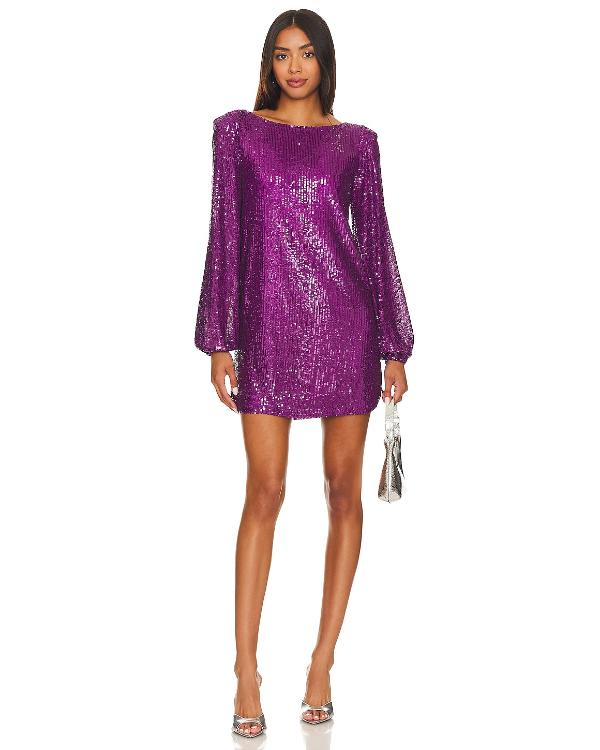 Price Is Right 2026 Amber Lancaster Purple Sequin Dress