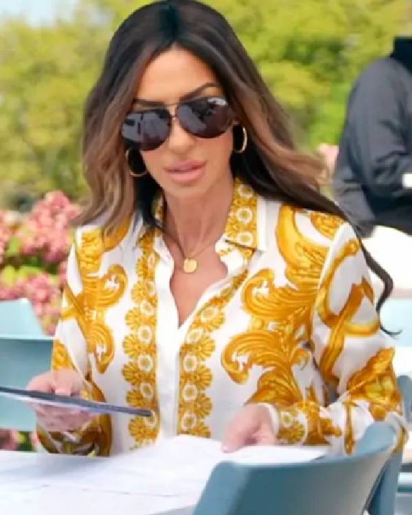 Real Housewives of Rhode Island S01 Alicia Carmody Printed Shirt