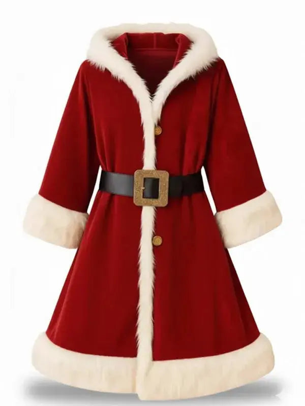 Red Velvet Santa Coat