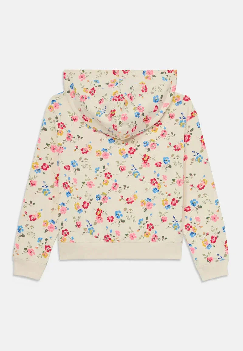 Relaxed Gap Logo Off White Hoodie