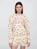 Relaxed Gap Logo Off White Hoodie
