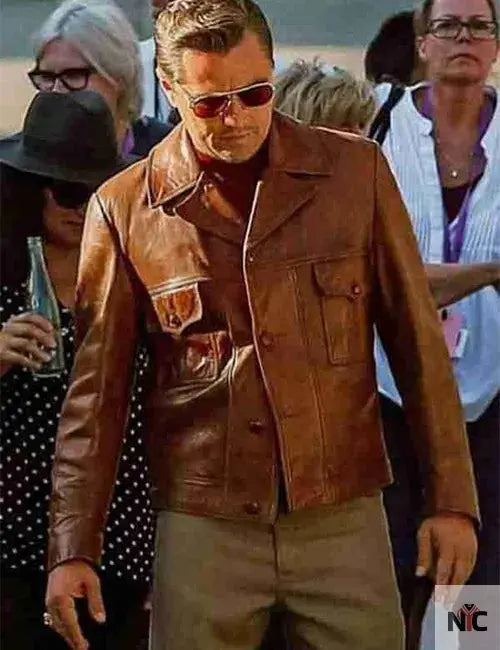 Rick Dalton Once Upon a Time in Hollywood Leather Jacket