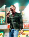 Ricky Wilson Alexandra Palace Park Striped Blazer