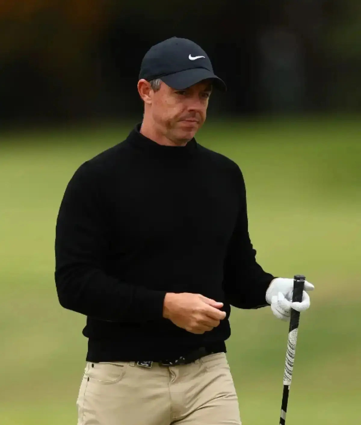 Rory McIlroy Crown Australian Open 2025 Black Sweatshirt