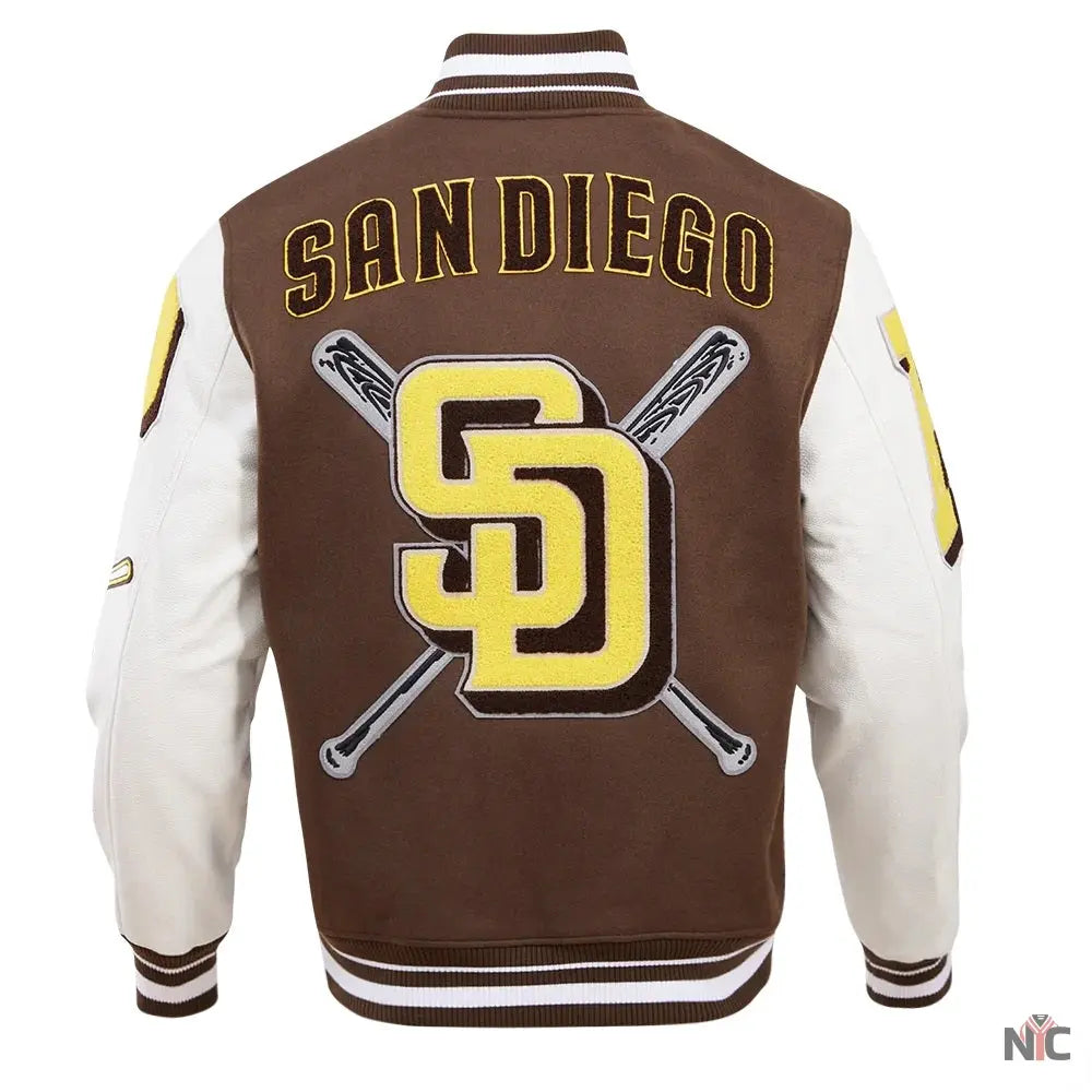 San Diego Padres Mashup Varsity Jacket