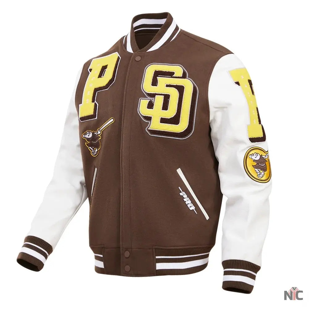 San Diego Padres Mashup Varsity Jacket