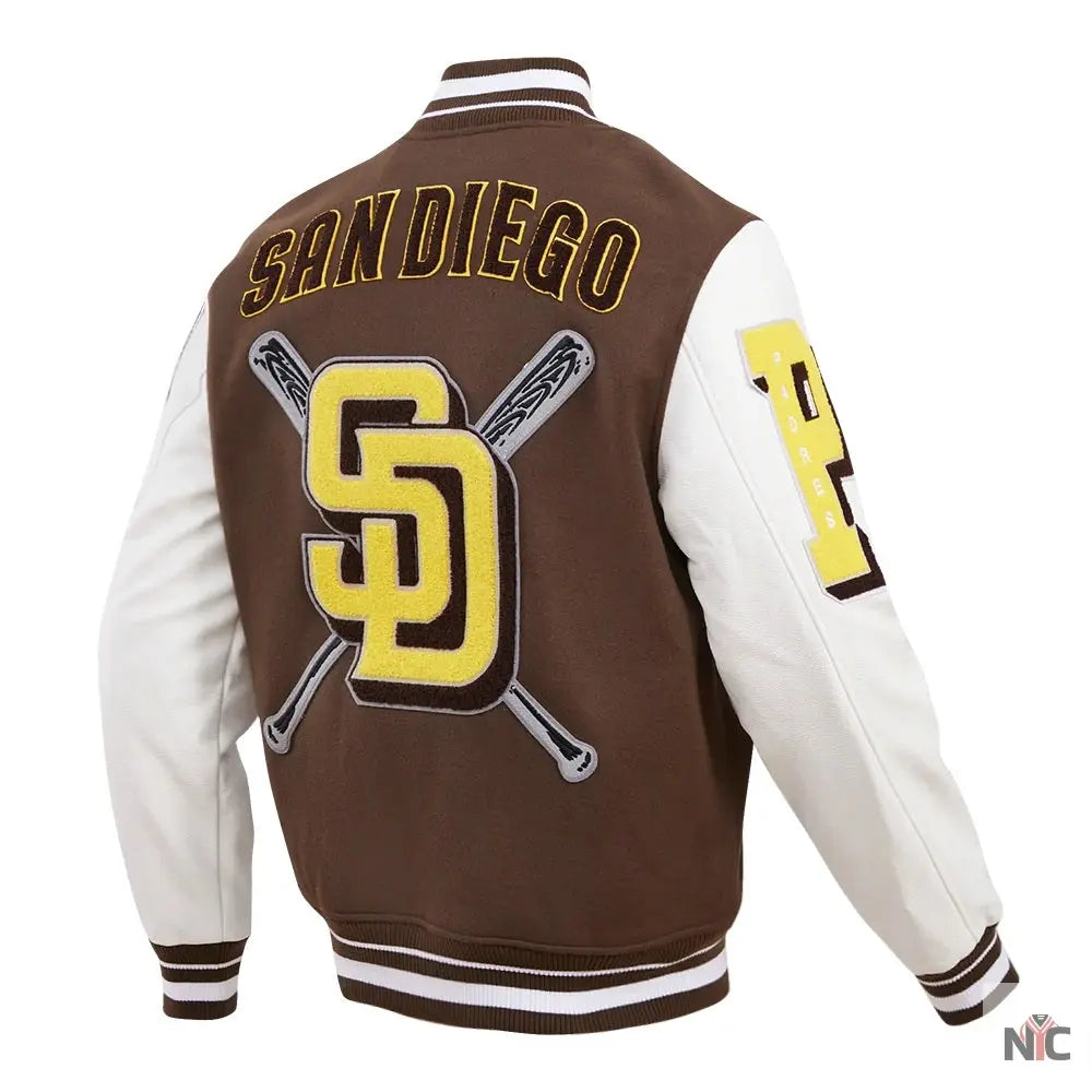 San Diego Padres Mashup Varsity Jacket