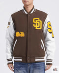 San Diego Padres Old English Varsity Jacket
