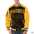 San Diego Padres Renegade Varsity Satin Jacket
