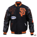 San Francisco Giants Mash Up Logo Varsity Jacket