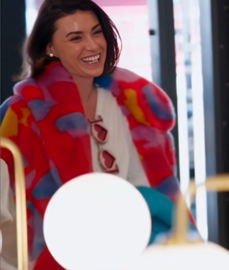 Real Housewives of Salt Lake City S05 Bronwyn Newport Fur Coat