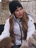 Real Housewives of SL City S06 Britani Bateman White Spatter Jacket