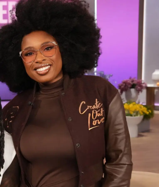 Jennifer Hudson The Jennifer Hudson Show S04 Brown Jacket
