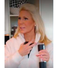 Real Housewives of Orange County S19 Gretchen Rossi Sherpa Jacket