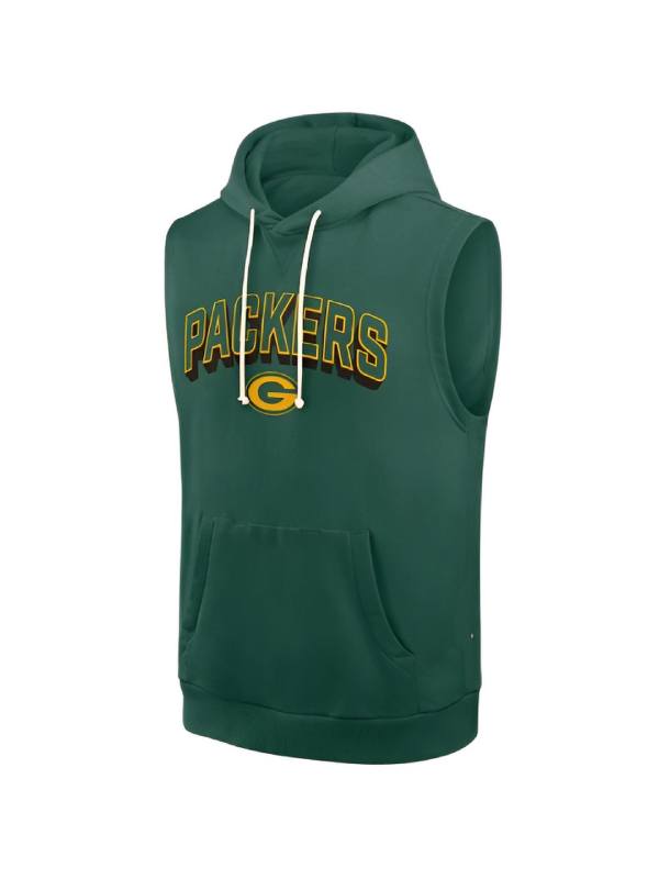 Matt LaFleur Packers Sideline Sleeveless Hoodie