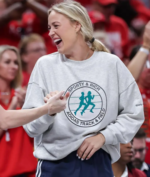Sophie Cunningham Indiana Fever Grey Sweatshirt