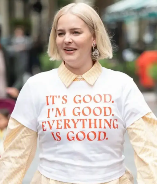 Anne-Marie Global Studios White T-shirt