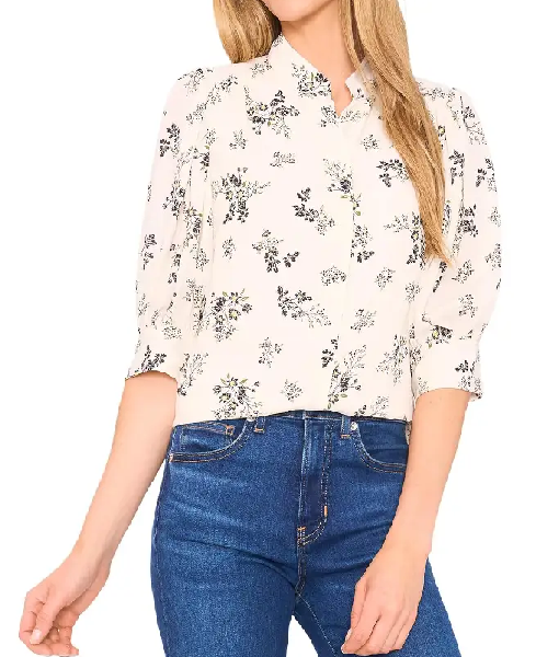 The Today Show 2025 Krystal Ortiz Floral Top