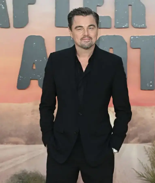 Leonardo DiCaprio London Premiere One Battle After Another Black Blazer
