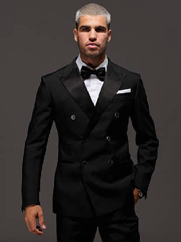 Laver Cup 2025 Carlos Alcaraz Black Suit