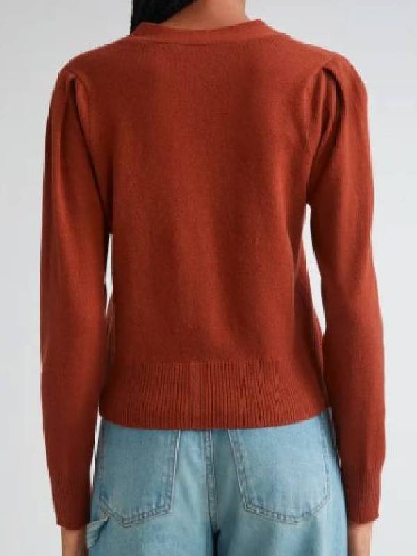 The View S29 Joy Behar Brown Cardigan