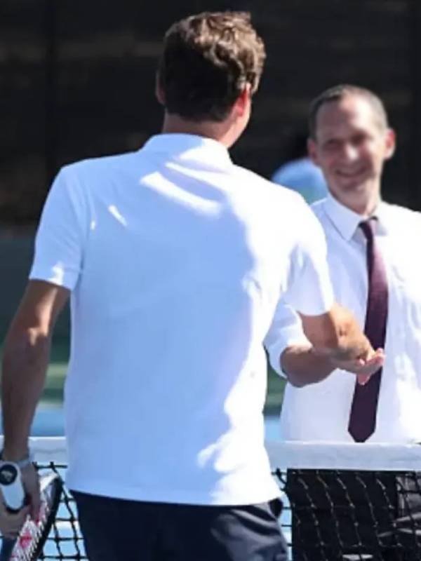 Laver Cup 2025 Roger Federer White Polo Shirt
