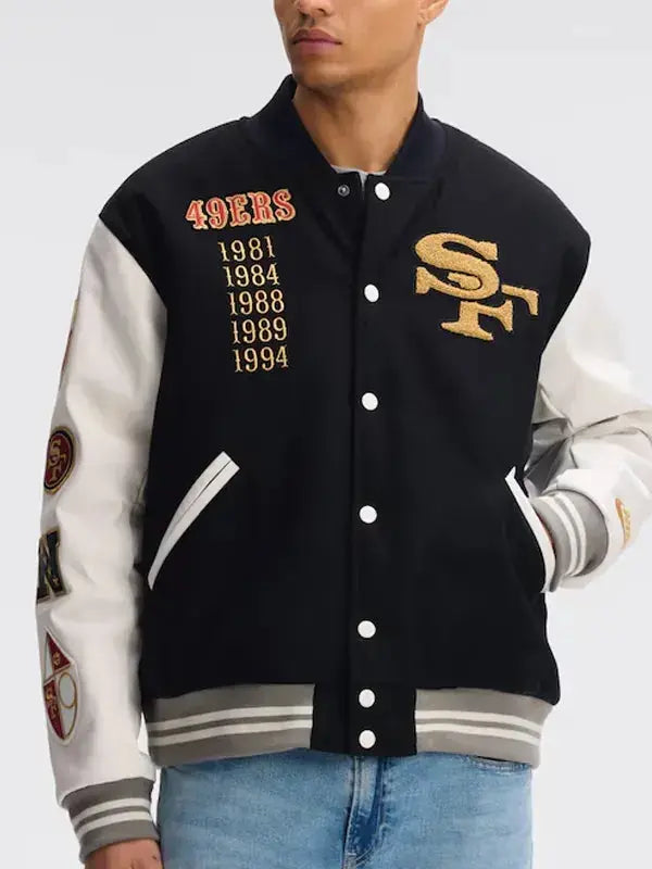 San Francisco 49ers 2025 Rivalries Varsity Jacket