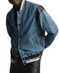 Saturday Night Live Kam Patterson Denim Varsity Jacket