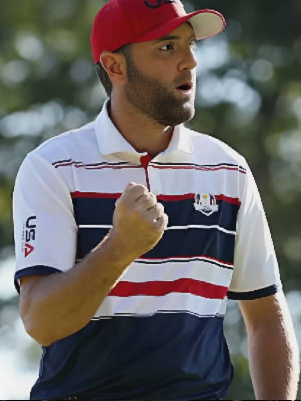 Scottie Scheffler 2025 Ryder Cup Team USA Polo T-Shirt