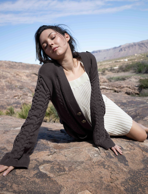 Primakind Aveline Knit Long Cardigan