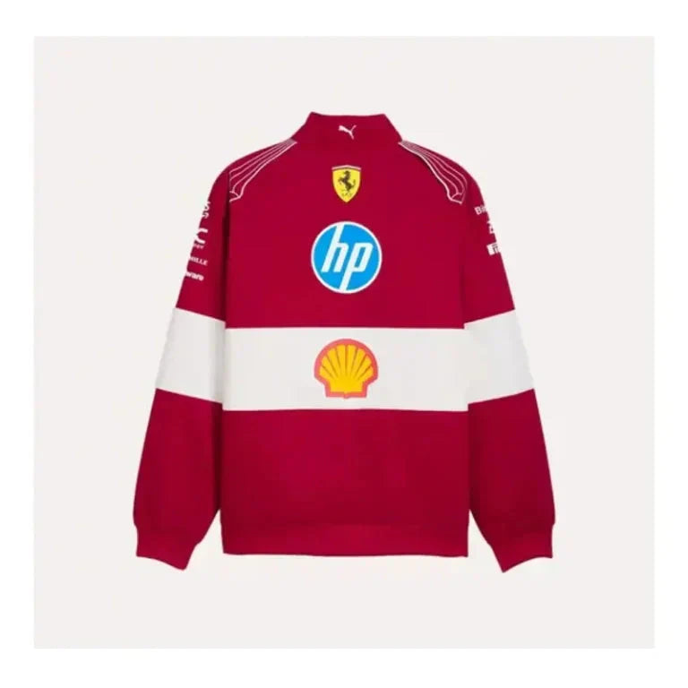 Scuderia Ferrari F1 2025 Team Racing Jacket