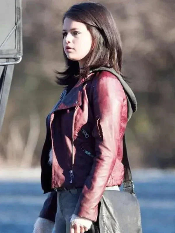 Selena Gomez The Fundamentals of Caring Maroon Jacket
