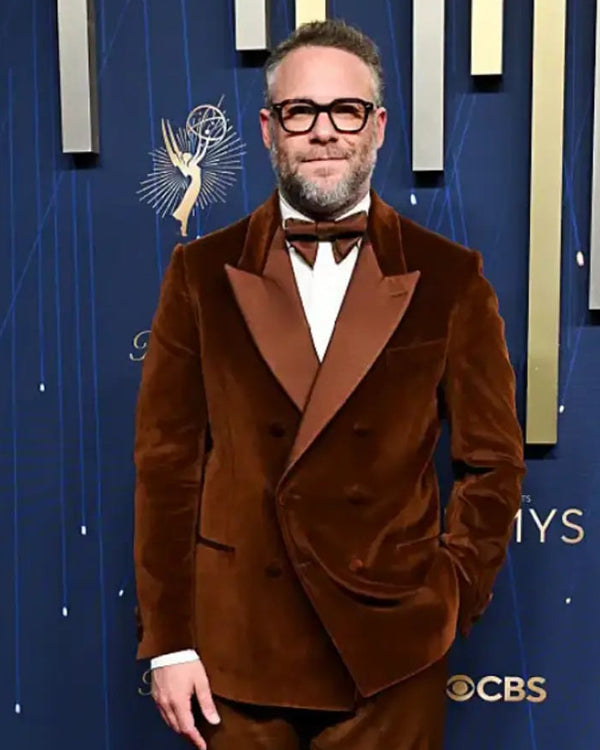 Seth Rogen 77th Primetime Emmy Awards Velvet Blazer