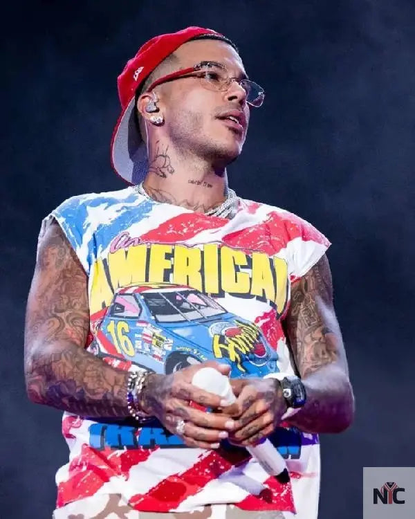 Sfera Ebbasta AMERICAN Graphics T-shirt