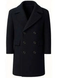 Shelter Jason Statham Black Wool Coat