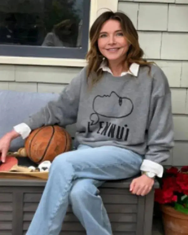 Shrinking S02 Liz Grey Oversized Sweatshirt