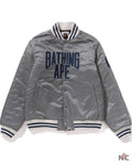 Solid Camo NYC Logo Nylon Varsity Jacket