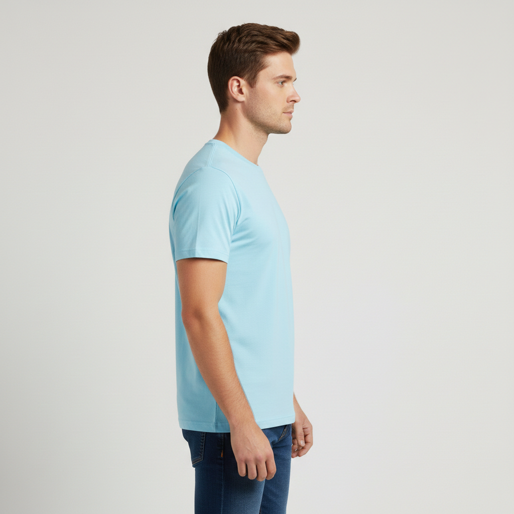 Primakind Retro Ring-Spun Crew Neck T-Shirt 2100