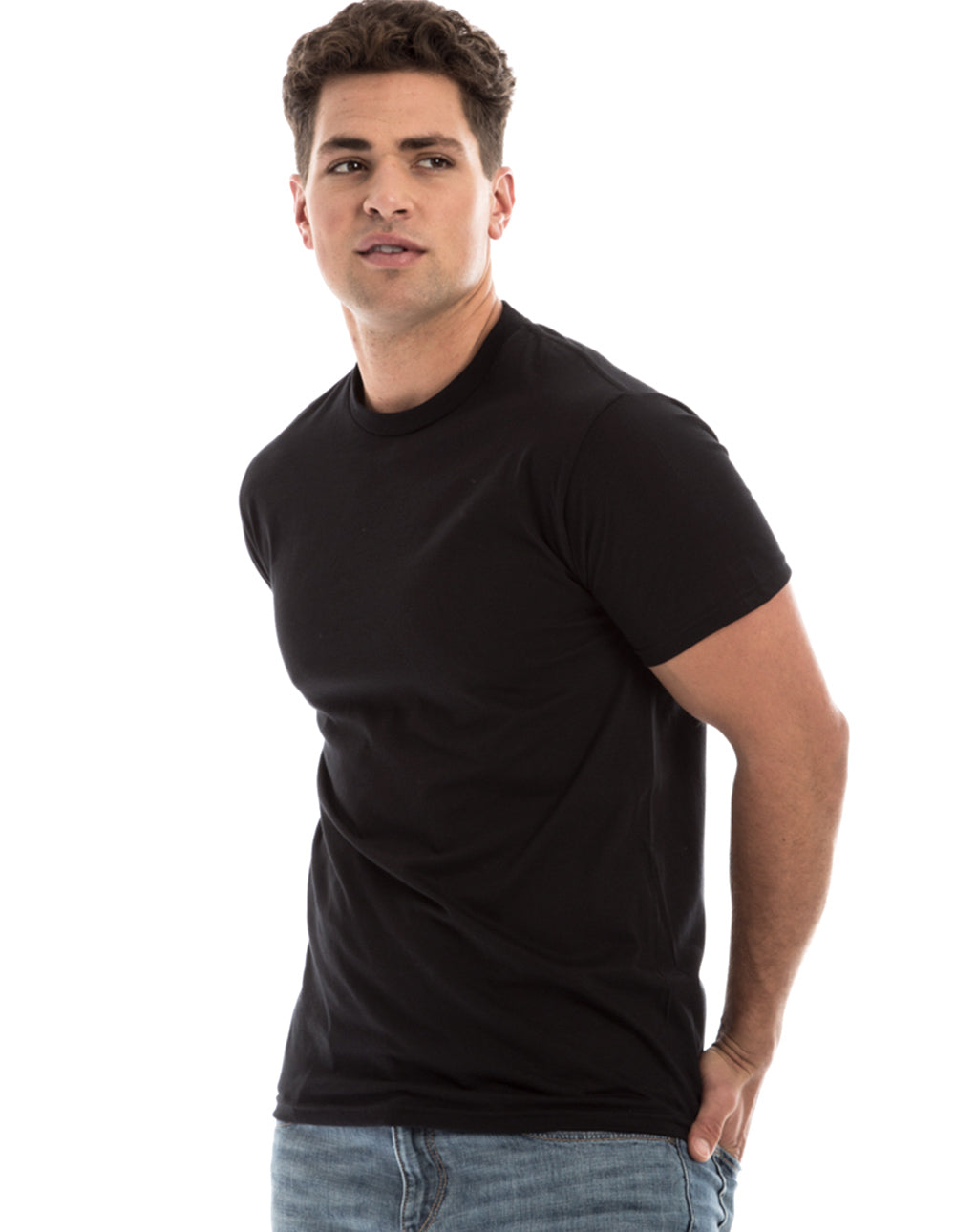 Primakind Retro Ring-Spun Crew Neck T-Shirt 2100