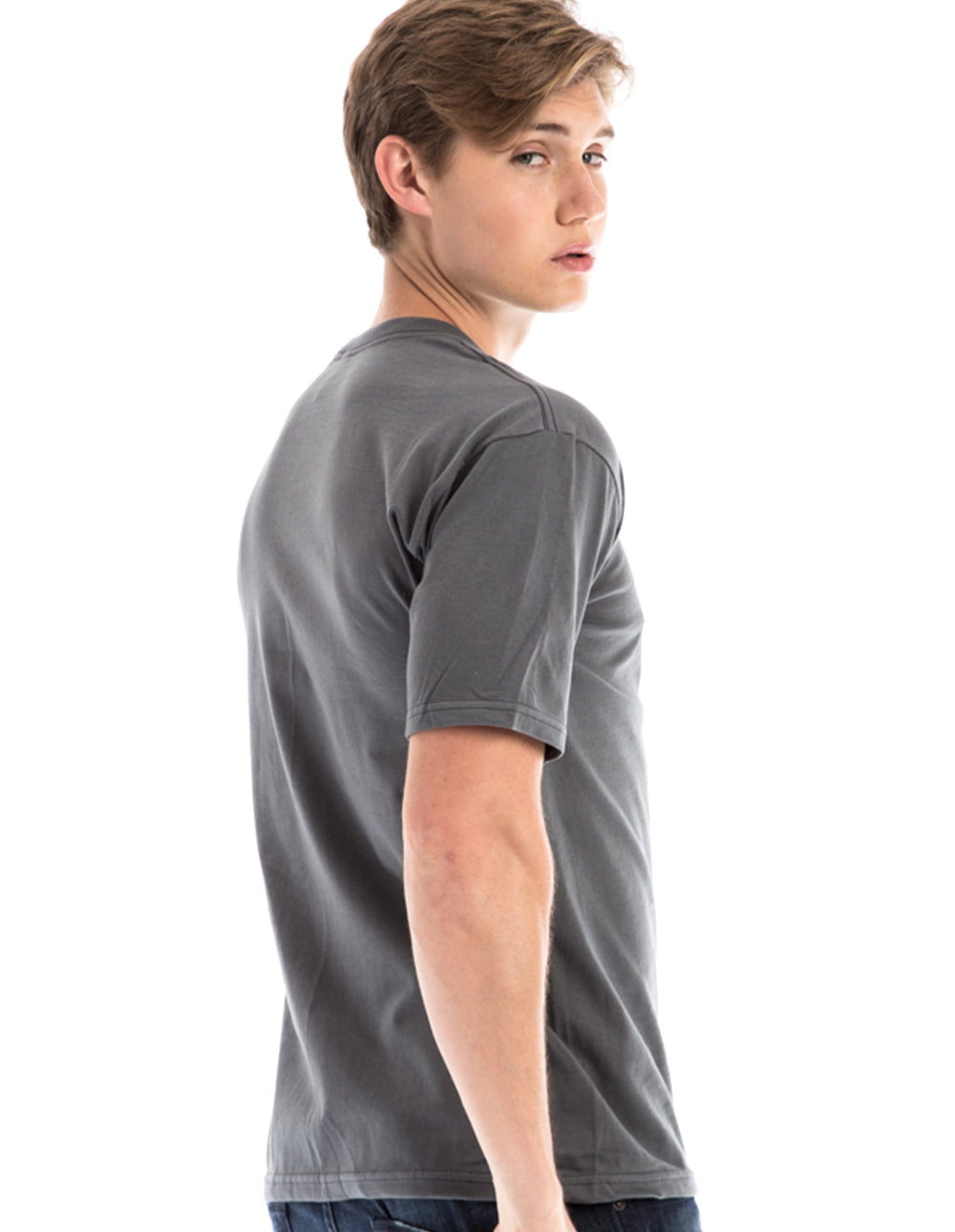 Primakind Retro Ring-Spun Crew Neck T-Shirt 2100
