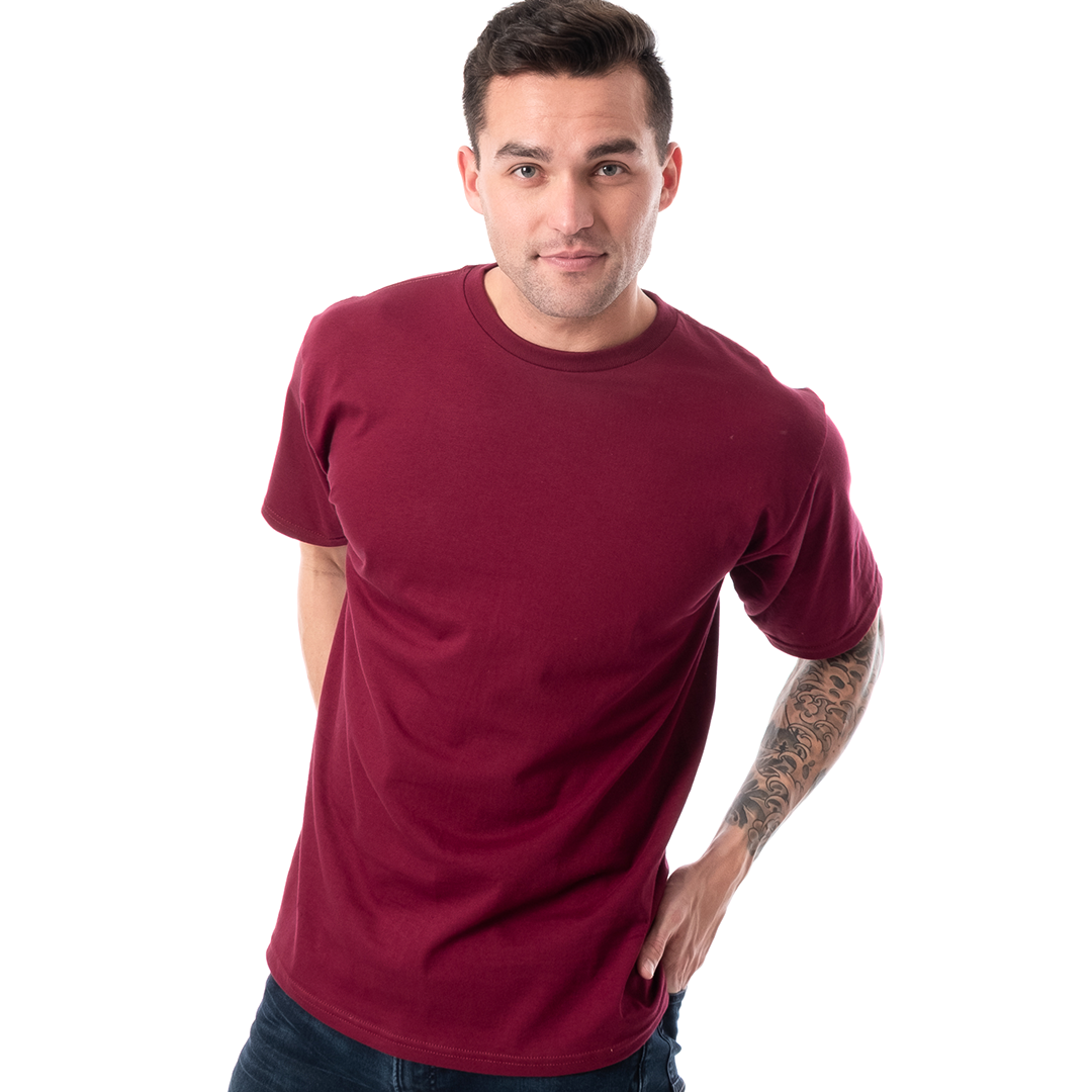 Primakind Retro Ring-Spun Crew Neck T-Shirt 2100